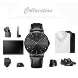 Fashion & Casual Watch Men's Clock Top Brand Luxury Ultra-thin