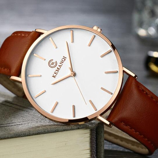 Fashion & Casual Watch Men's Clock Top Brand Luxury Ultra-thin