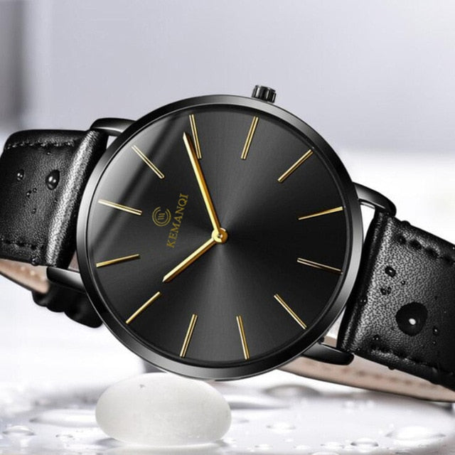 Fashion & Casual Watch Men's Clock Top Brand Luxury Ultra-thin