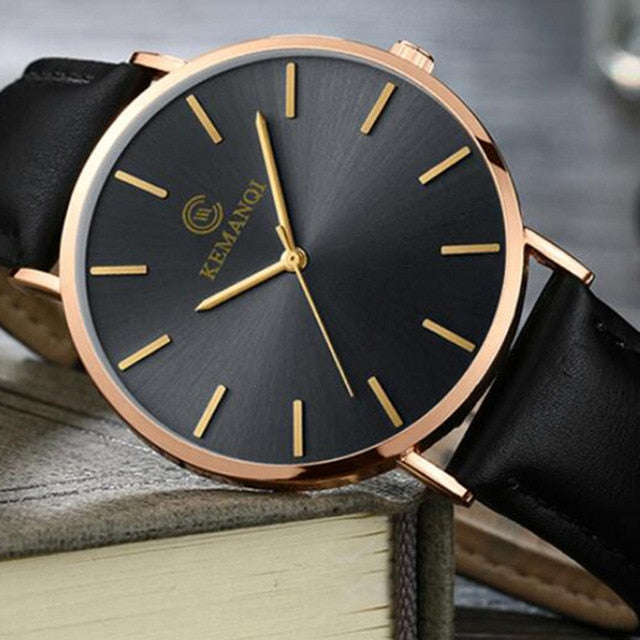 Fashion & Casual Watch Men's Clock Top Brand Luxury Ultra-thin