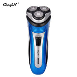 Rechargeable Electric Shaver 3D Triple Floating Blade Heads Shaving Razors